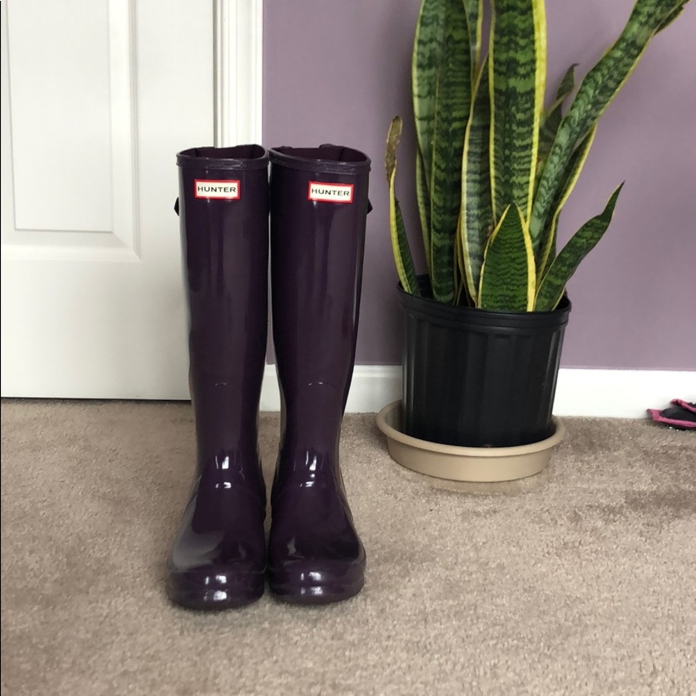 Hunter rain boots